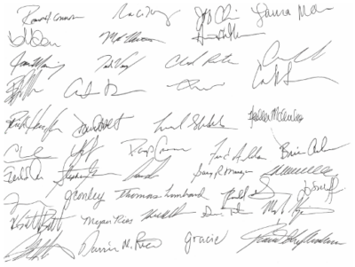 Signatures on Quality Policy
